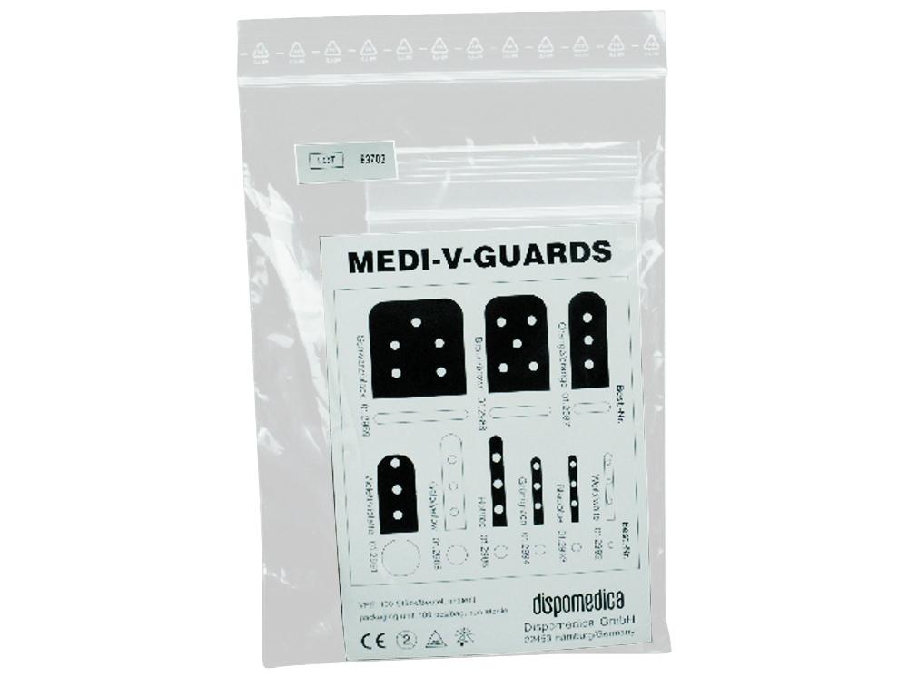 Medi-V-Guards blanc 1,6mm 100p.