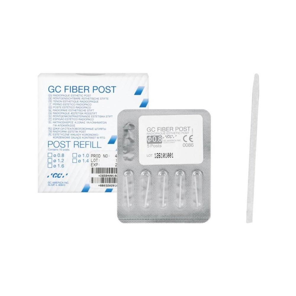 GC Fiber Post 0,8 mm 10 stuks