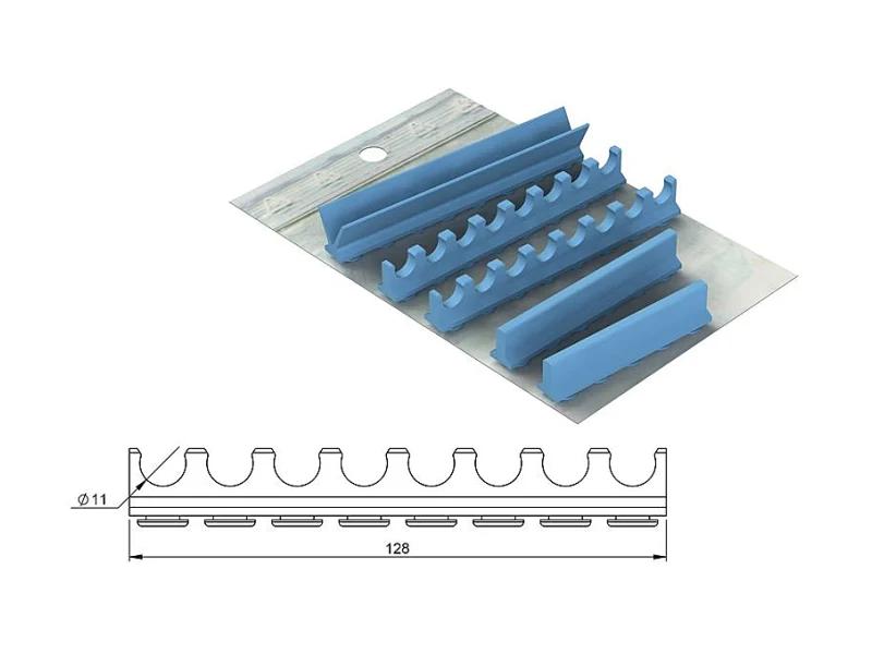 Réassorts silicones pour Cassette classique 18x20 - 8 instruments + espace libre