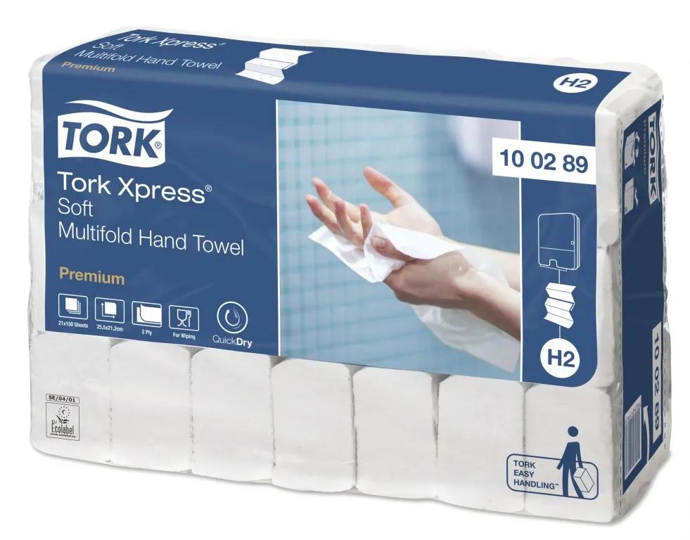 Handtowel Interfold Soft 2 Ply 21X150 21x 100stk