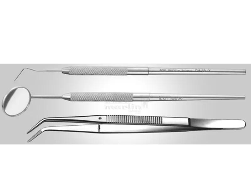 Set Premier Examen Sonde Courbe,Miroir,Prece.