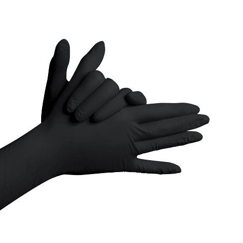 Zwarte nitril handschoenen (100)