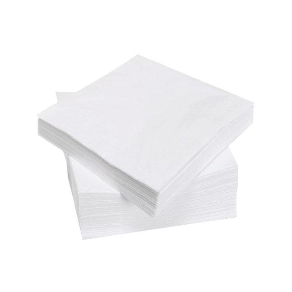 Ava Servetten 3-laags 40x40 cm wit 24x 40 st