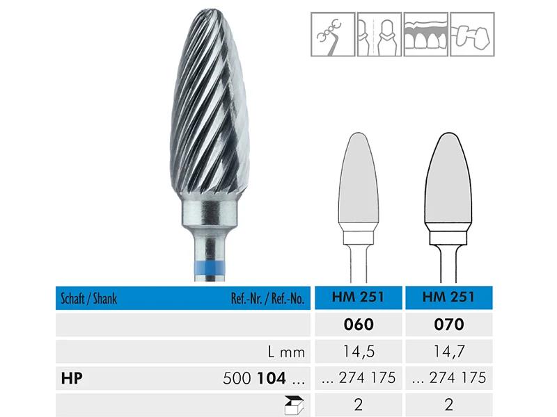 HM 251 hardmetaalboor