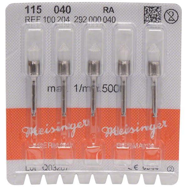 Brosse de polissage nylon - 115, pointue ISO 040 - 5 pcs