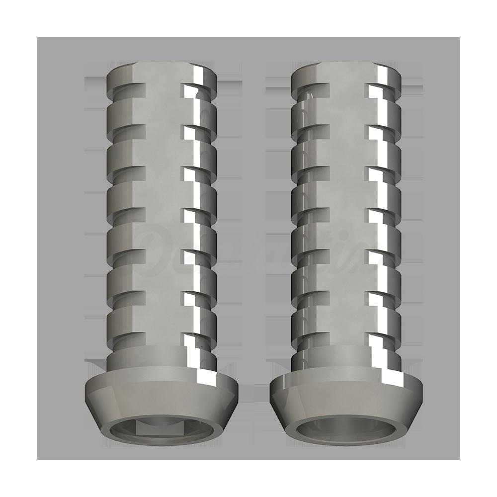 Prothèse directe provisoire Ti-cylindre à prothèse directe Implant connexion externe large plate-forme