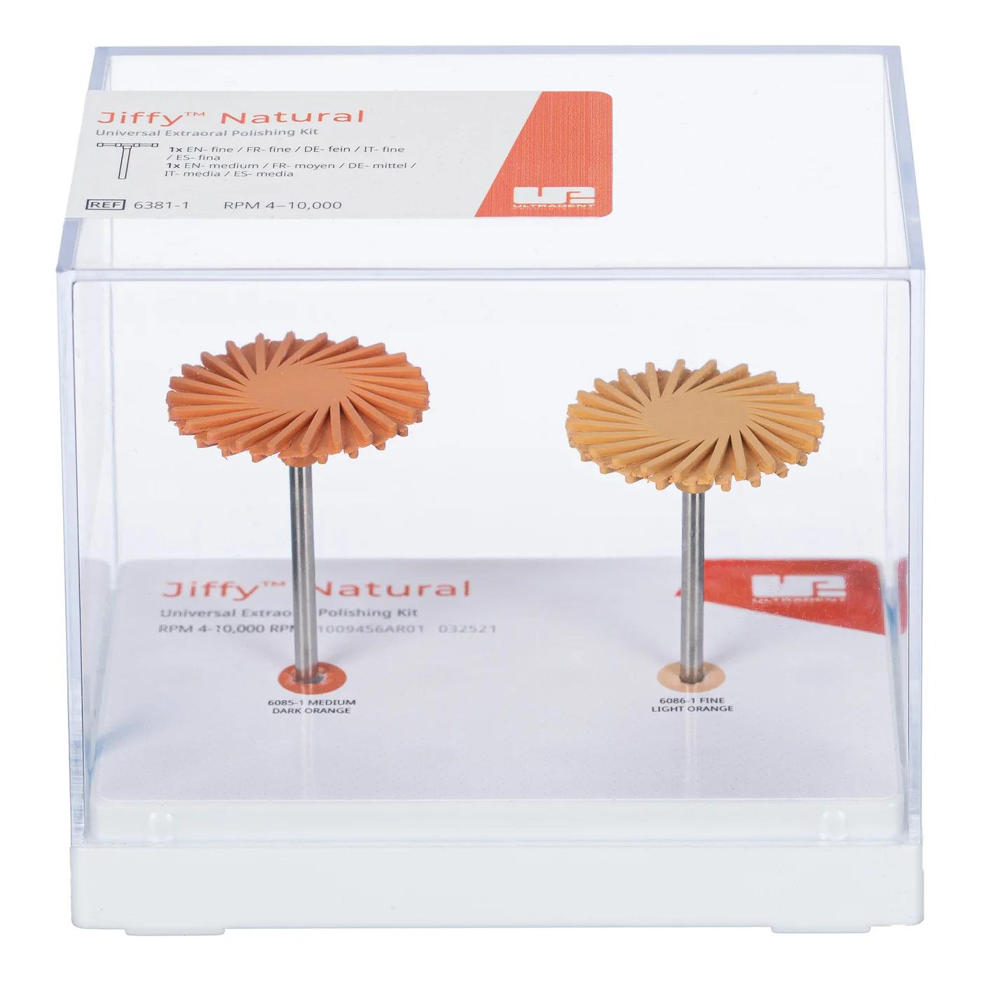 Jiffy Natural Univ Extra-Oral Kit Plast Block