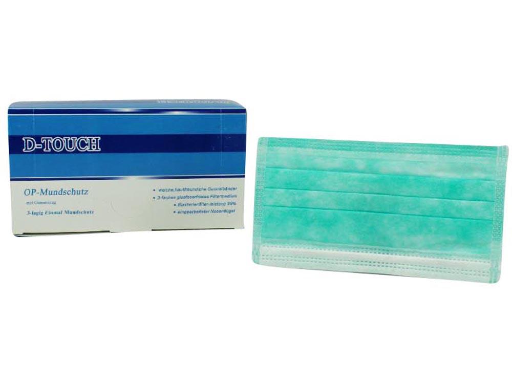 Protège-dents d-touch vert sans latex 50pcs