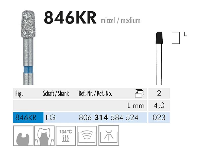 846 KR FG 023 instrument diamanté