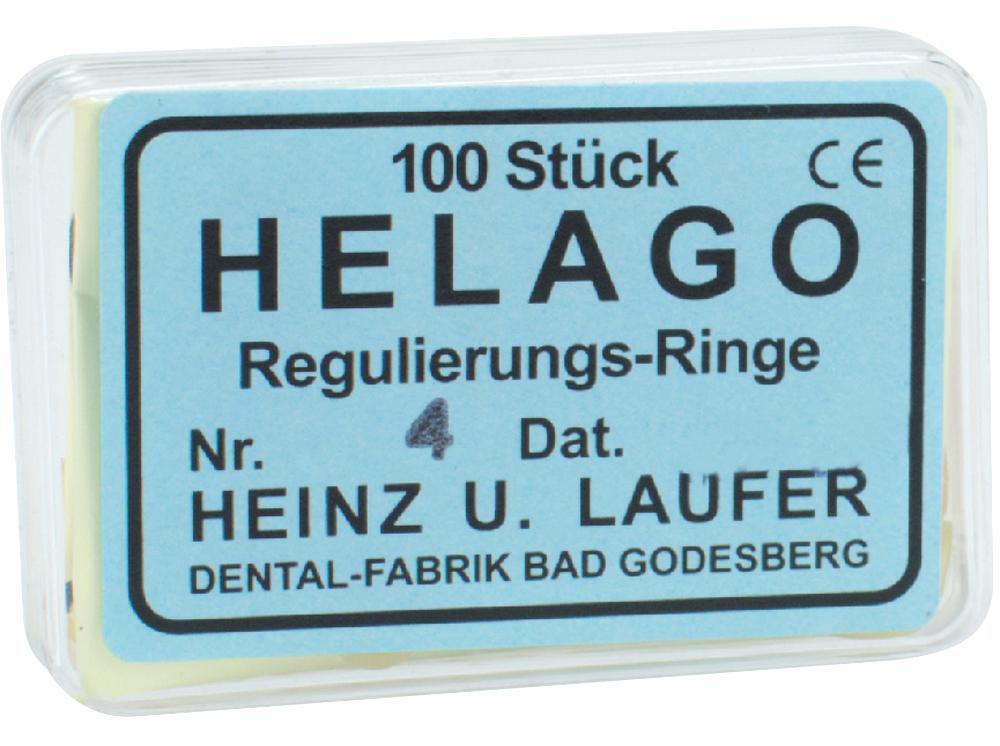 Anneaux de régulation transpa Gr. 4 100p.