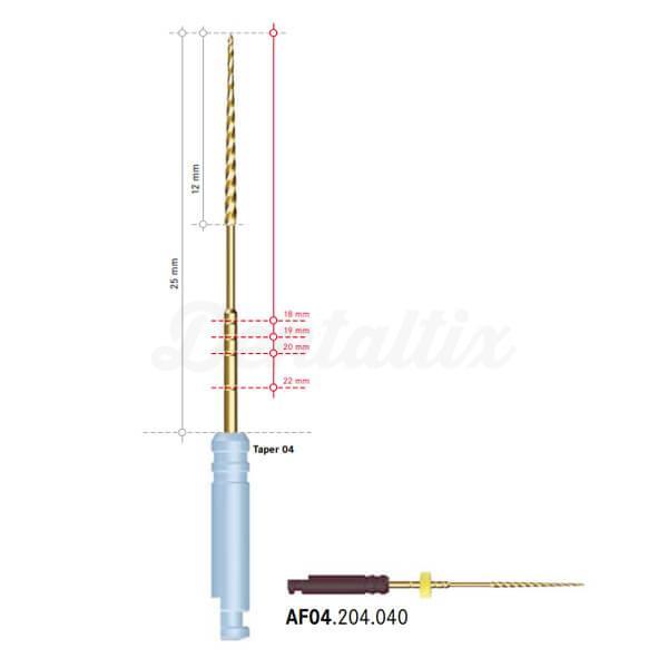 Alpha System: Limes NiTi (5 pièces)