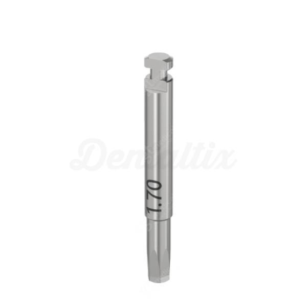 Embout de tournevis hexagonal contre-angle 1.70 mm