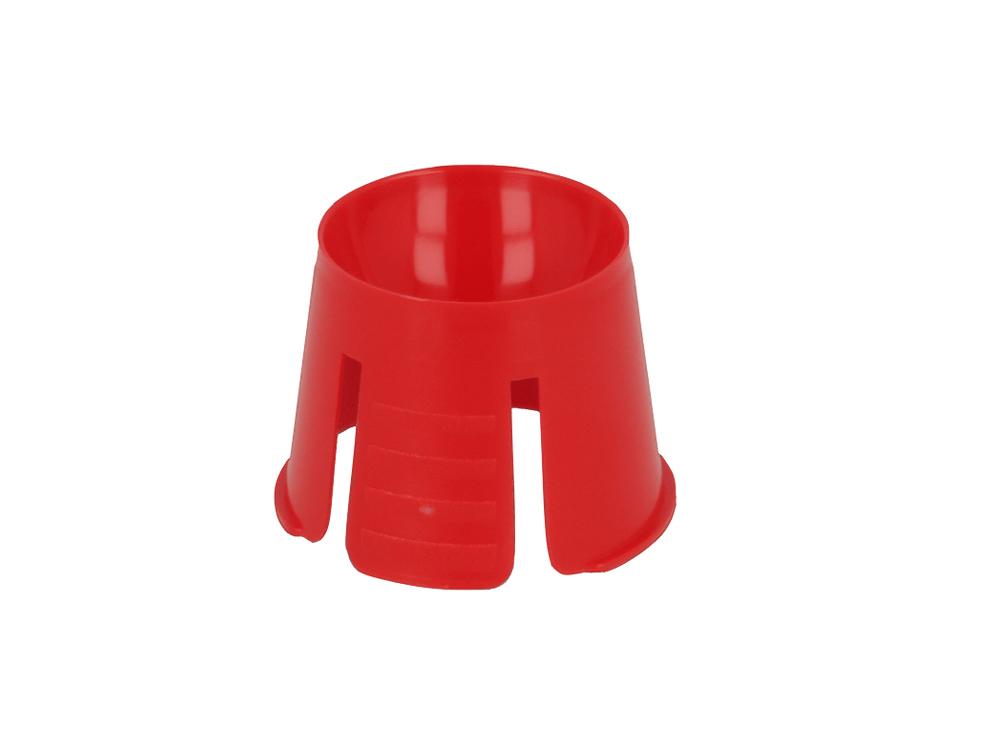 Monoart Dappen Beker rood 50st