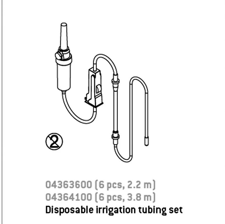 W&H Tuyau d'irrigation 3,8m