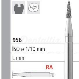 Fraise diamantée 956 CA lance (6 pièces)