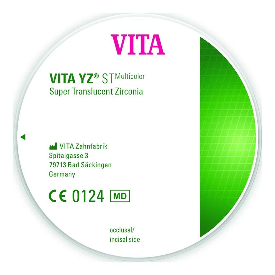 VITA YZ Disc ST Multicolor, 4M1,  98.4x18 1P