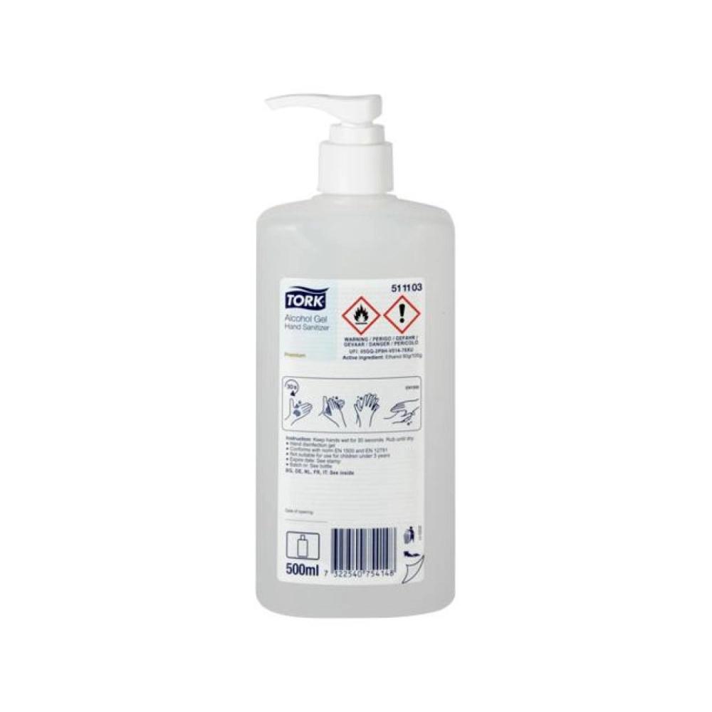 Tork gel hydroalcoolique pour les mains 500 ml