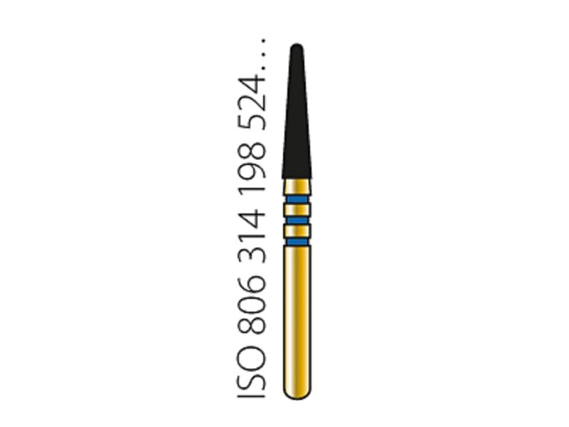 Diatech Z-Rex ZR856 Conique à bout rond M FG 18 instrument diamanté