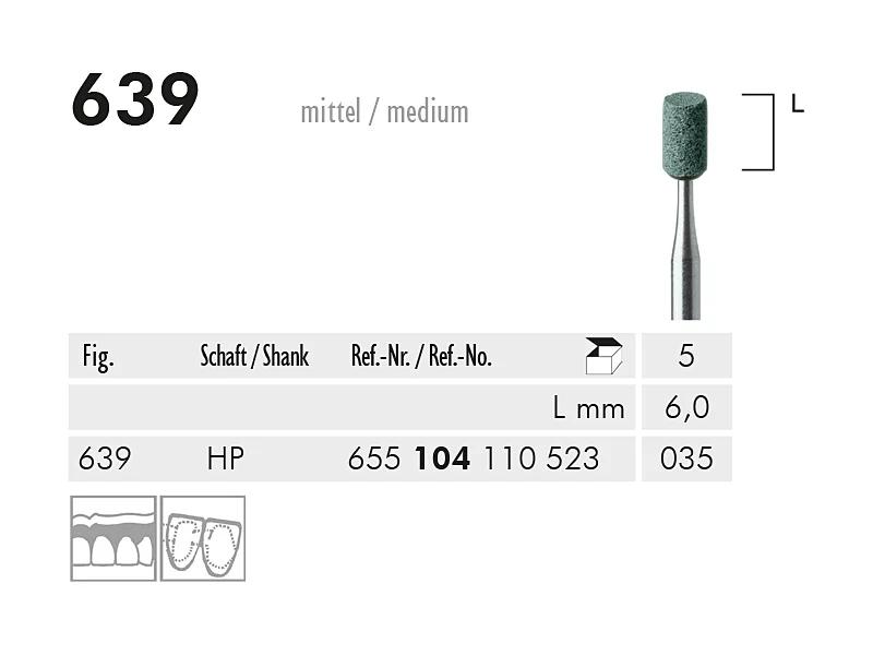 639 HP abrasif (green, medium)