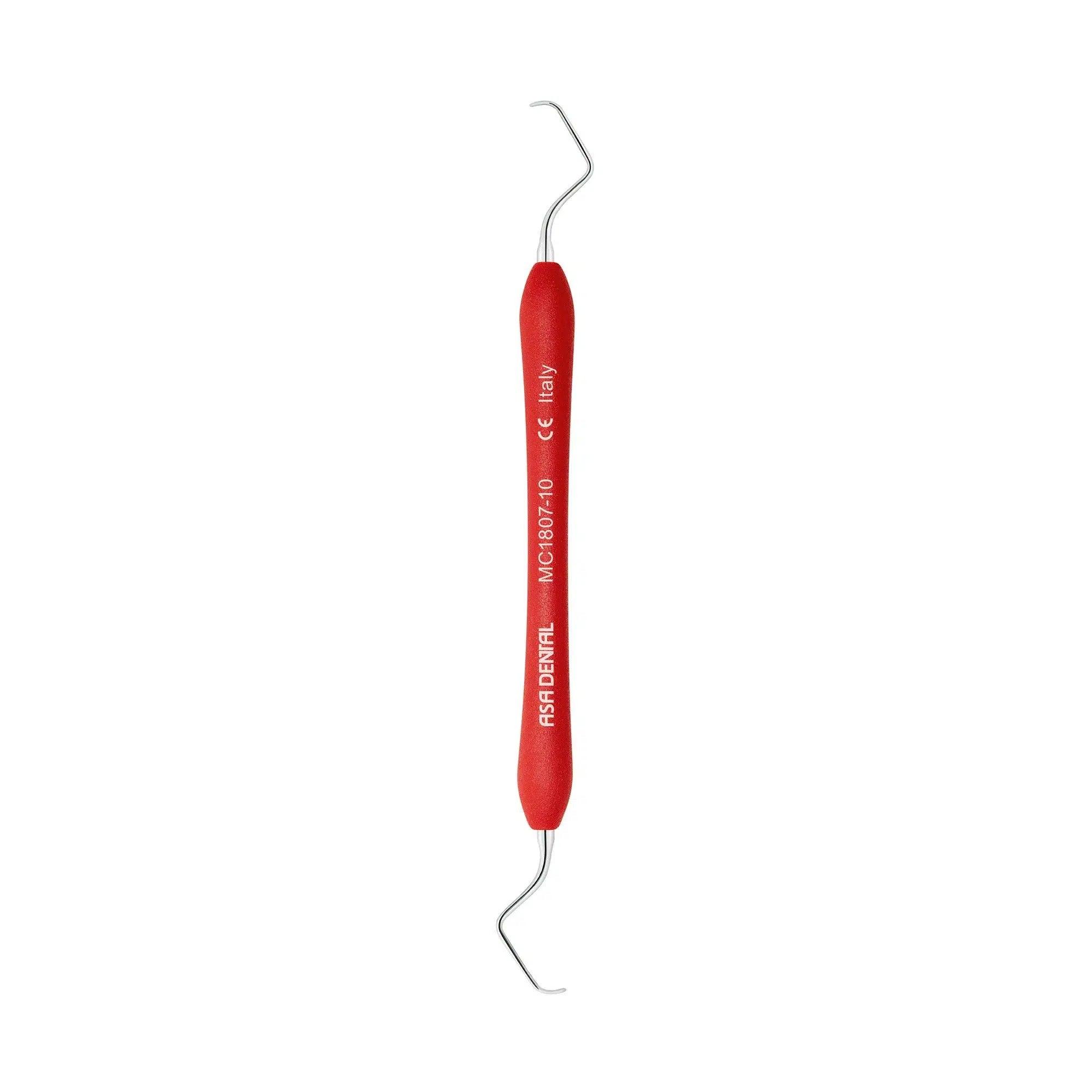 Asa Dental Gracey curette #9/10 Rood (ø 8 / 10,5 mm)