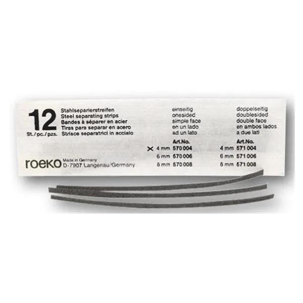 Strips de séparation métallique 135x6mm
