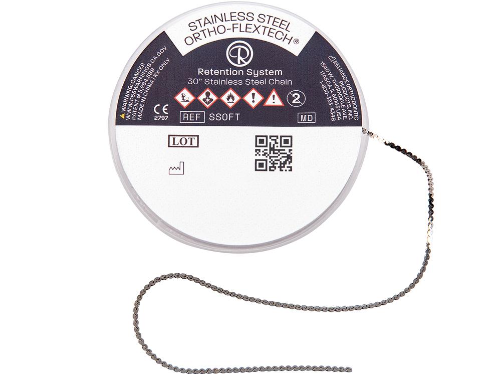 Ortho-FlexTech™ Retainer Chain (Stainless Steel) - Etched