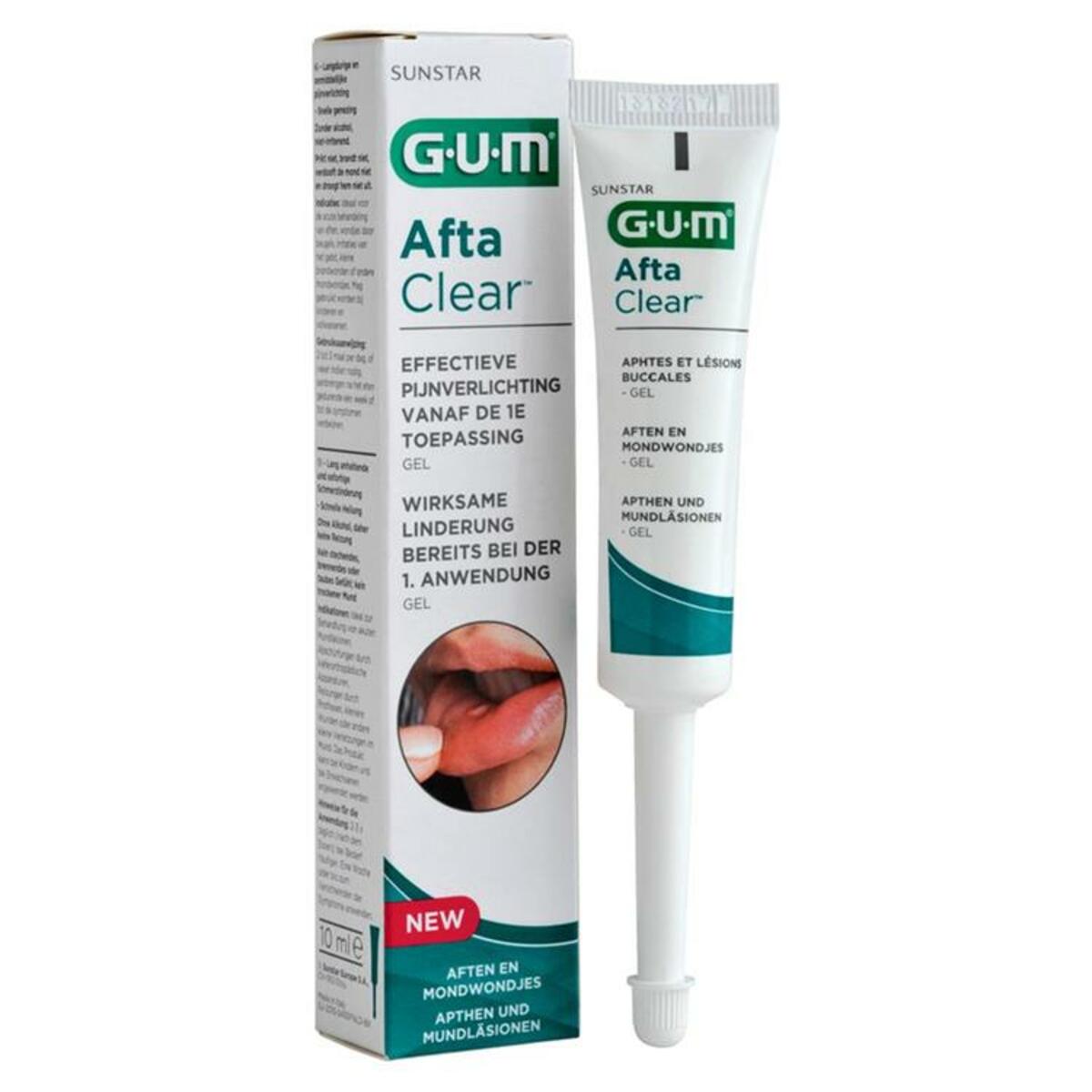 GUM® AftaClear® Gel - 6x10ml