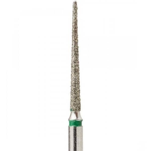 Single-Use FG 859L conique pointue longue - ISO 012, gros (vert), tige longue, 25 pcs