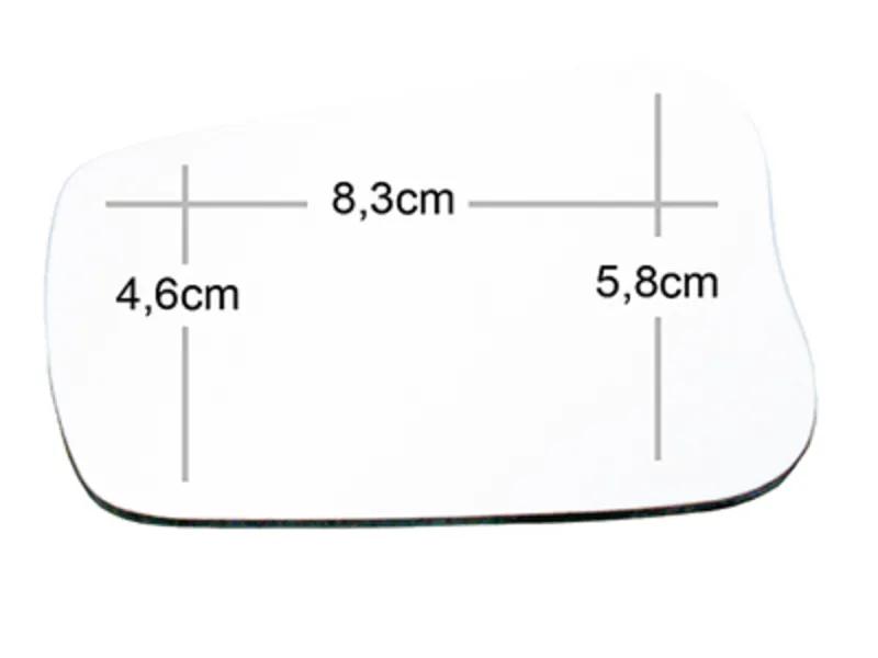 Miroir face occlusale enfant - chrome