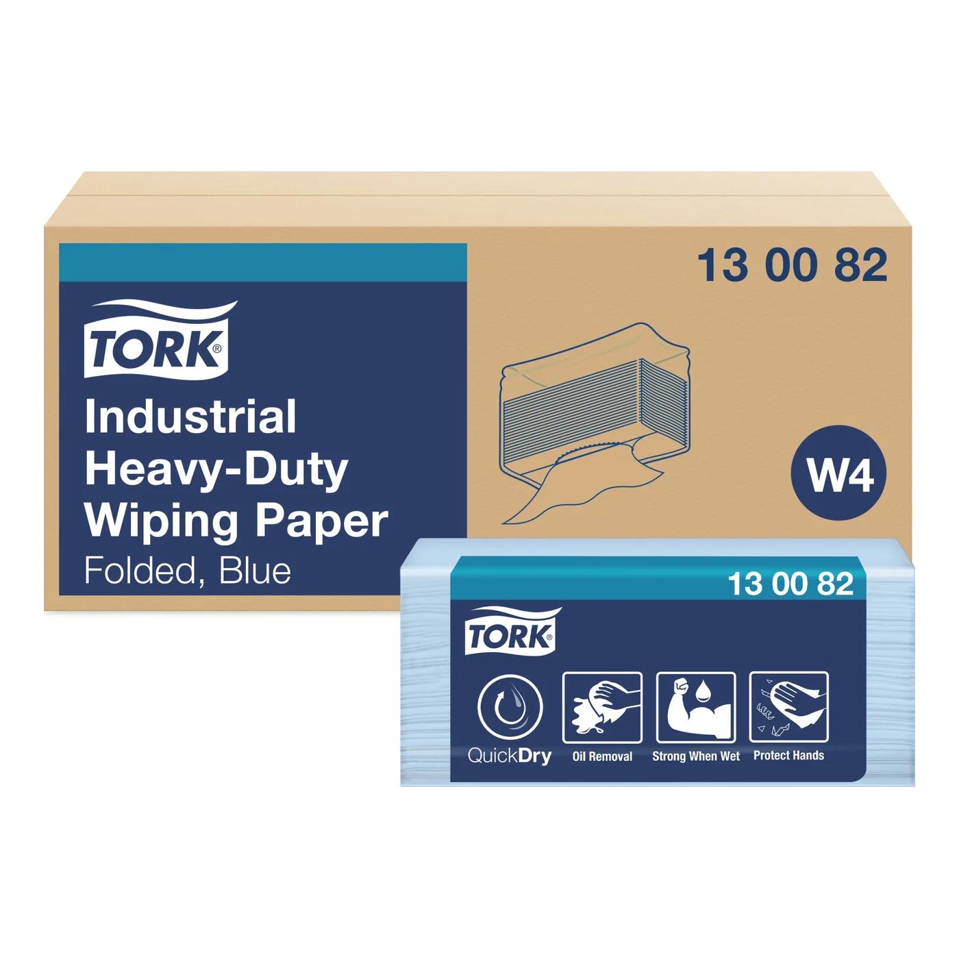 Industrial Heavy-Duty Wiping blauw 5X100