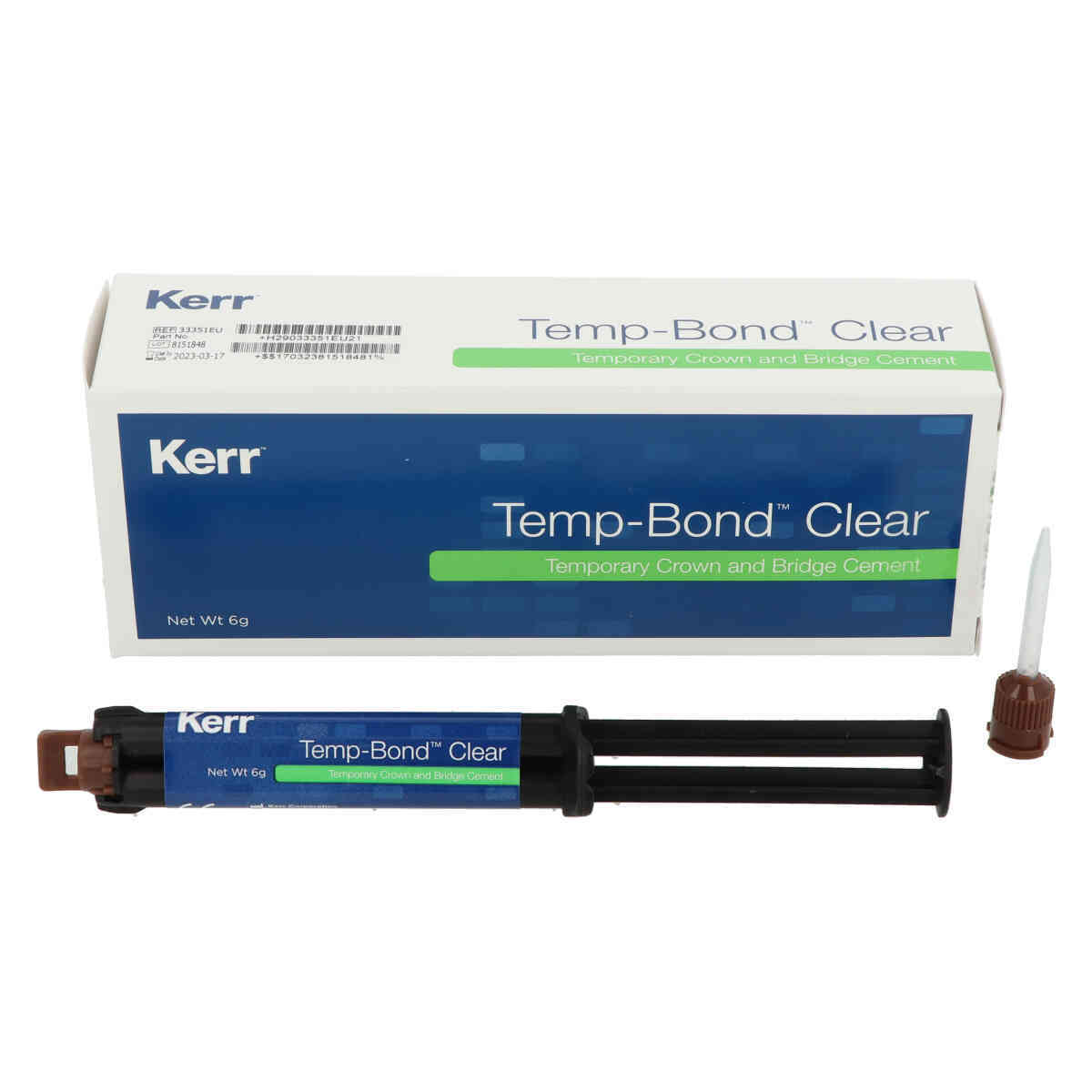 Temp-Bond™ Clear™ Automix Seringue
