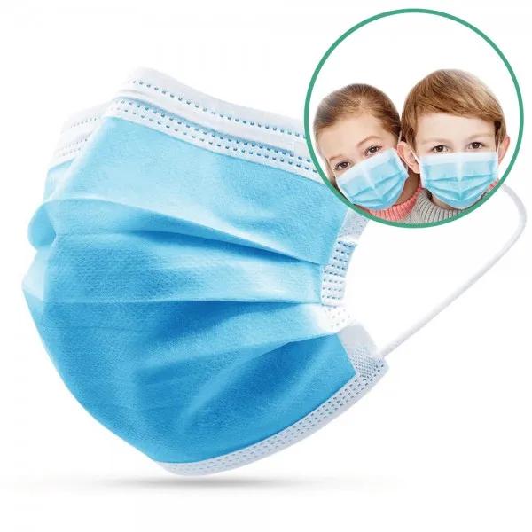 Masques Chir.Enfants Type Ii 145X95Mm 50pcs