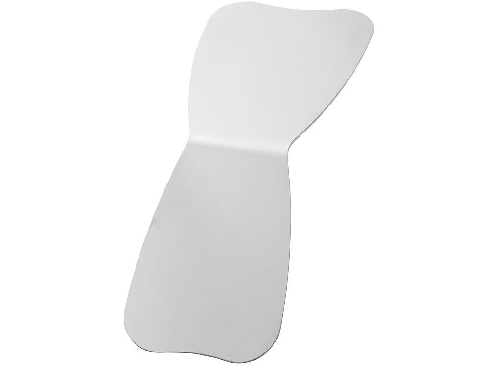 Miroir photo en acier inoxydable + revêtement Rhodium, « Occlusal Wide L »