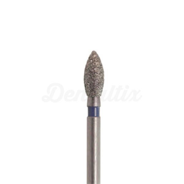 5.FG - Fraise diamantée en forme de ballon de rugby pour turbine (5 pièces)