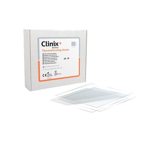 Plaques de Thermoformage Carrees Rigides 13x13 Epaisseur 1mm (25)