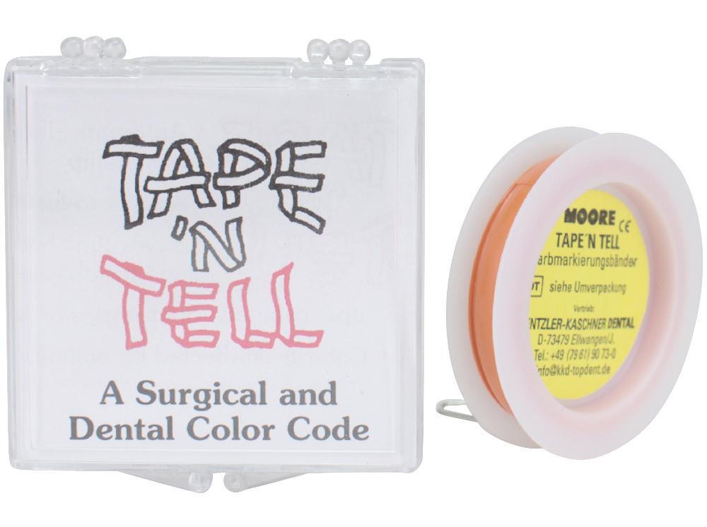 Tape''n tell Mark.tape oranje rol