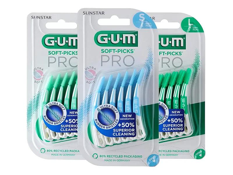 GUM® Soft-Picks Pro 30pces - L
