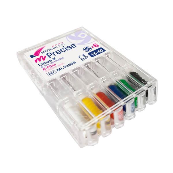 m-Precise : Limes K pour endodontie (6unités)