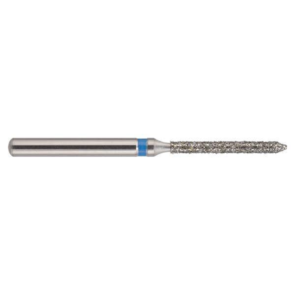 Fraises diamantées NeoDiamond FG - 131, cylindrique pointue - ISO 016, moyen (bleu), 10 pcs