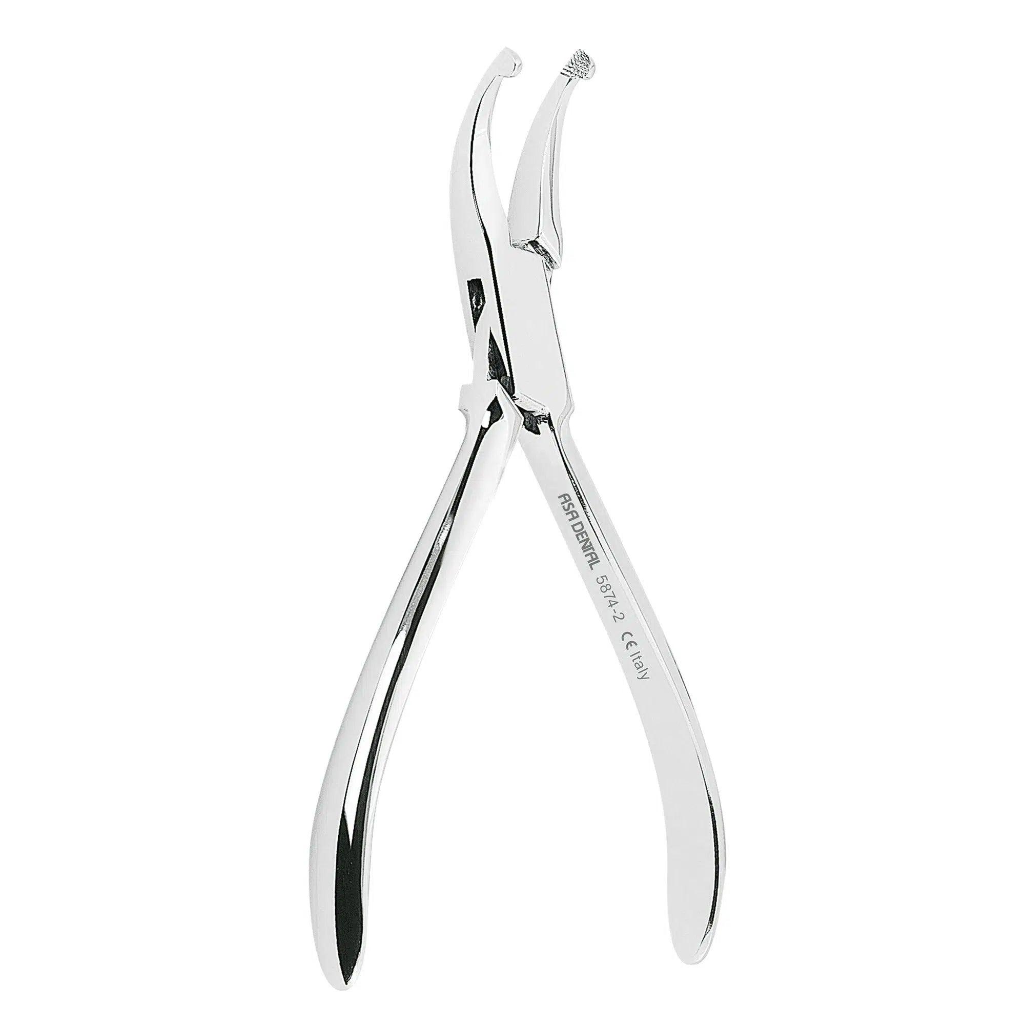 Pince orthodontique Asa Dental courbe (13,5 cm)