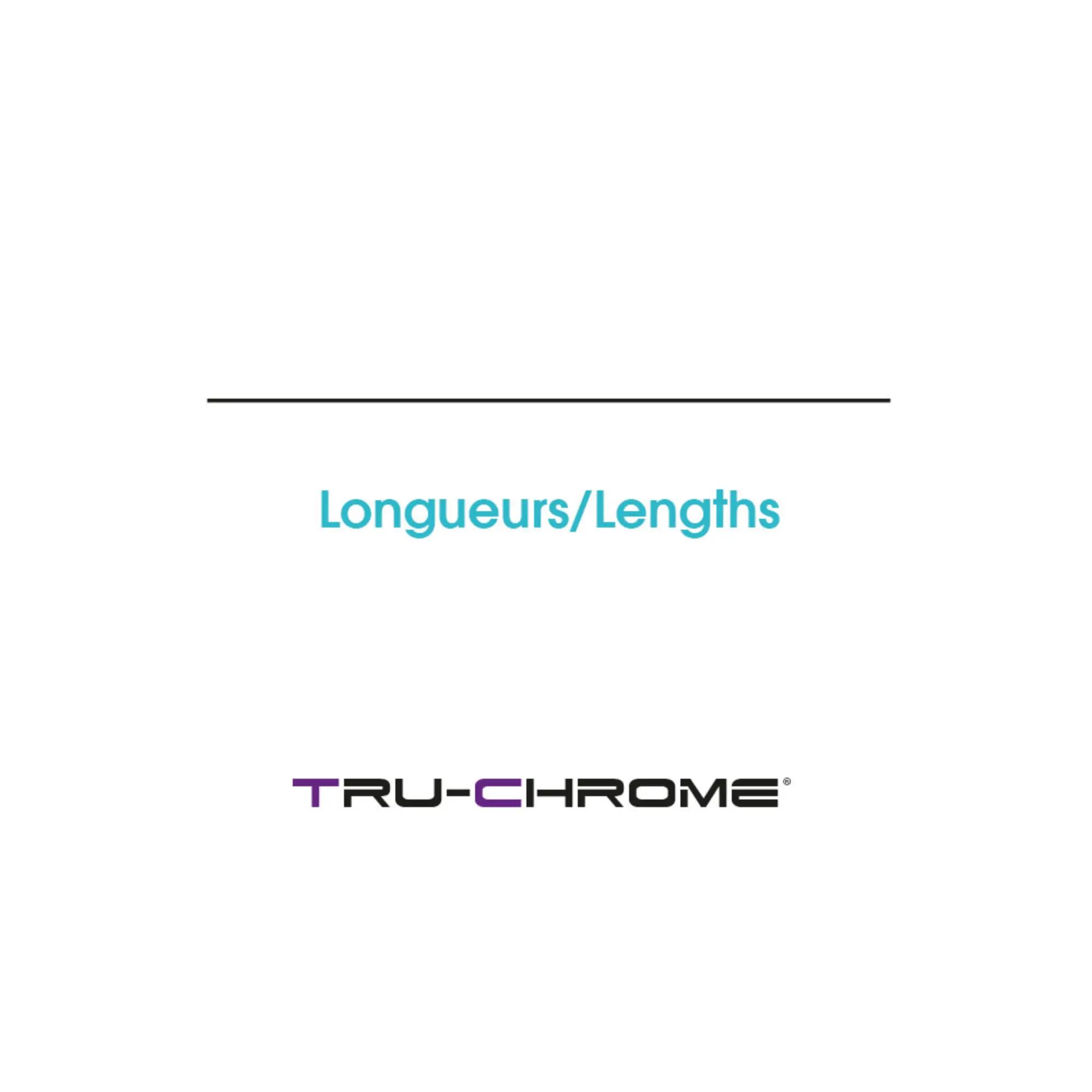 Fils Longueur TRU-CHROME Acier