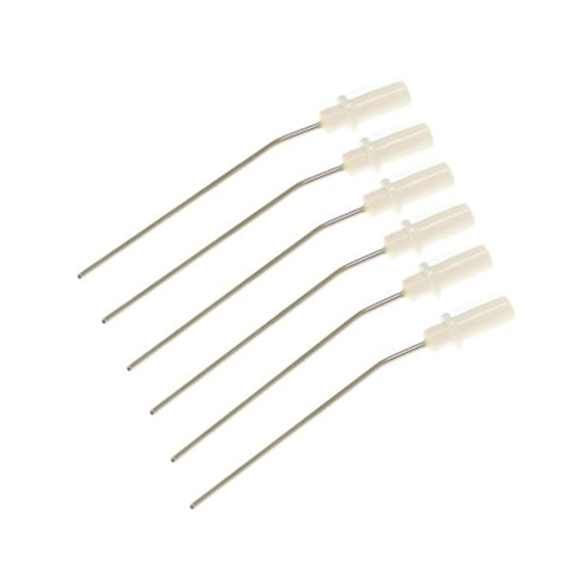 Mediplast embout d’aspiration métal 1,4x70mm - blanc