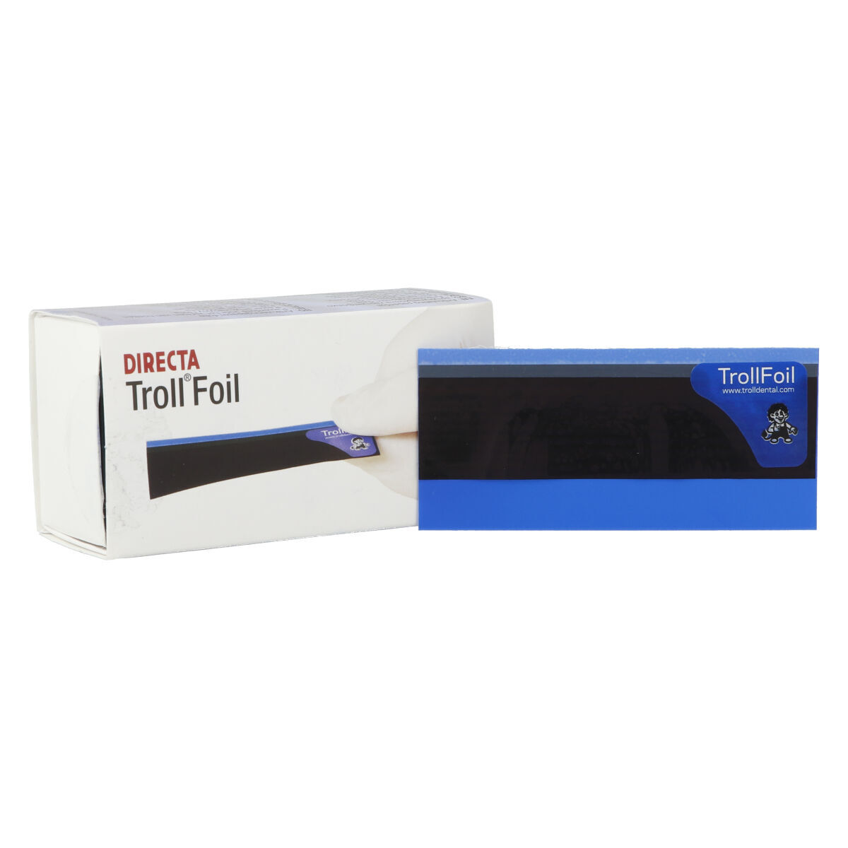 Trollplast Trollfoil Bandes d'articulation bleu - 100 pces