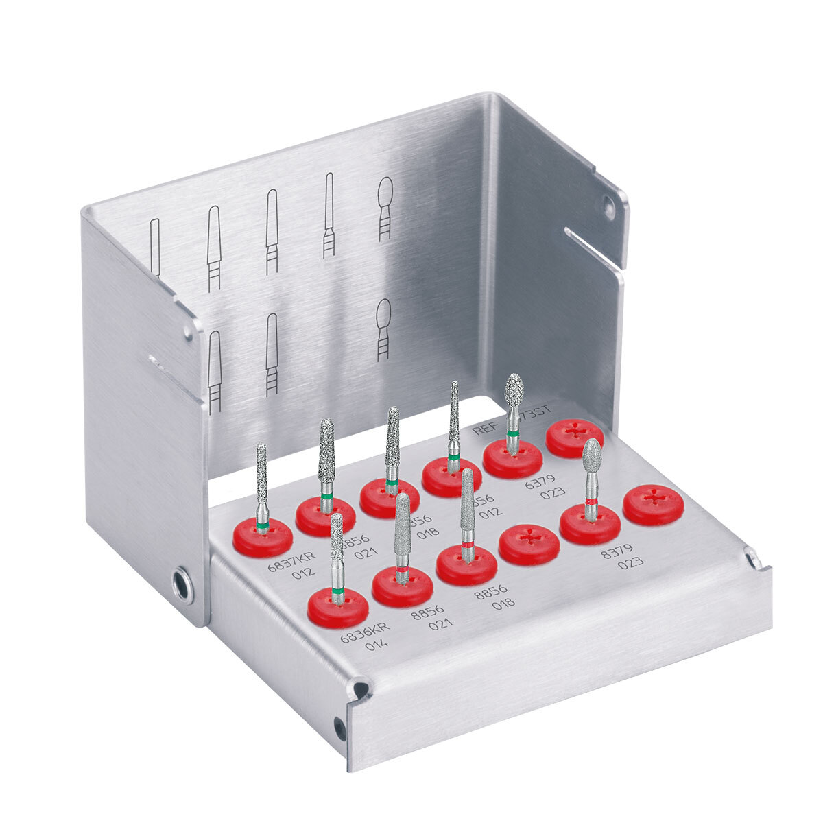 Komet Expertset 4573ST 314 pour couronnes céramiques
