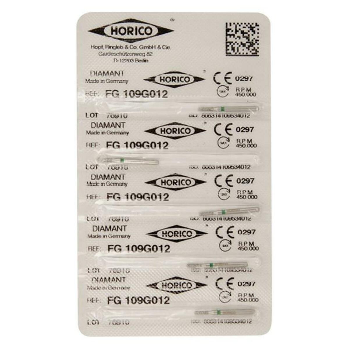Horico Fraises diamantées FG 109G - 012 (Komet 5835)