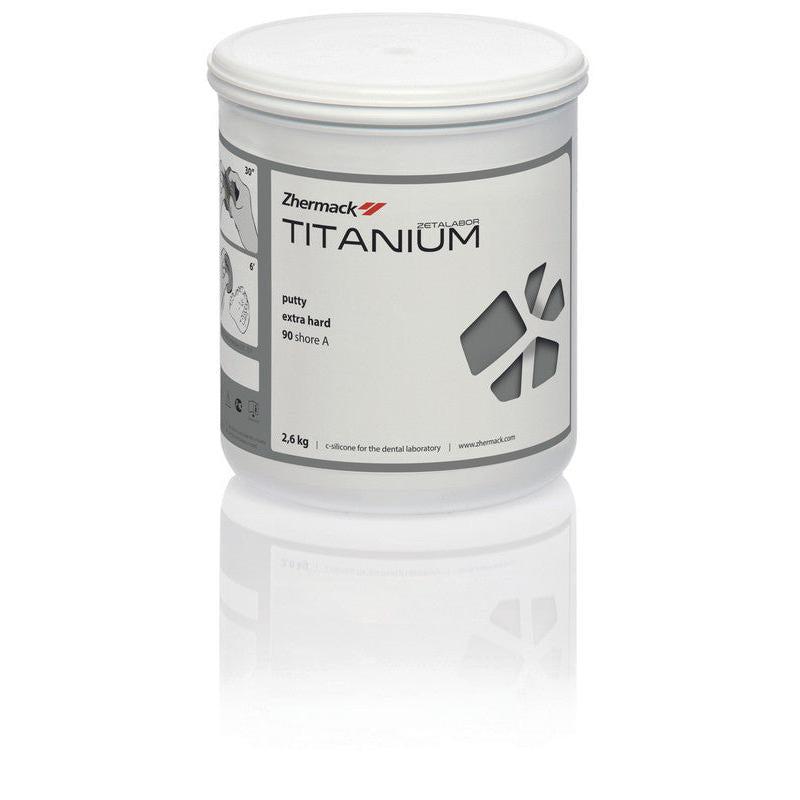 Zhermack Titanium silicone par condensation Shore A 90 (2,6 kg)