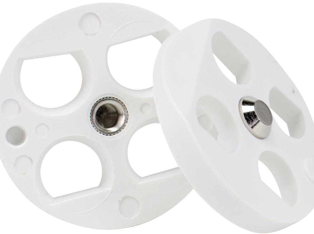 Assiette modèle Artex blanc paire Pa