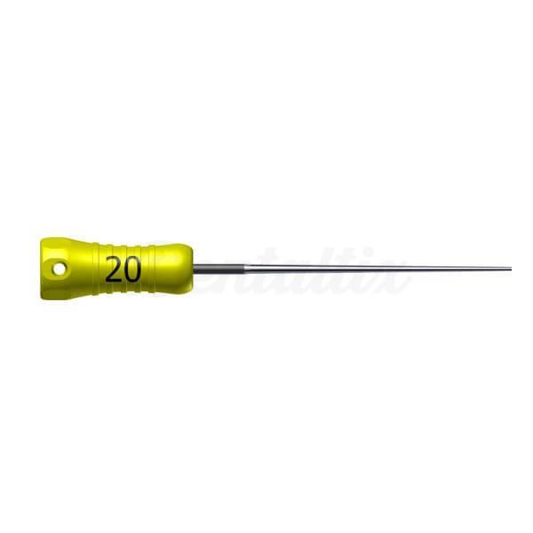 NiTi-pluggers met platte punt voor verticale vulling (6 st.)