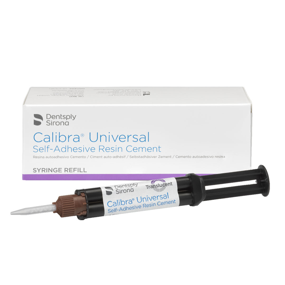 Calibra® universal dualcure automix seringue recharge - light