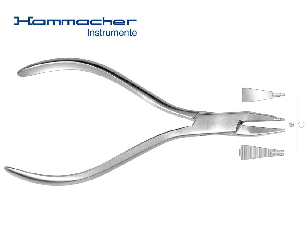 Loop-bending plier Tweed (Hammacher)